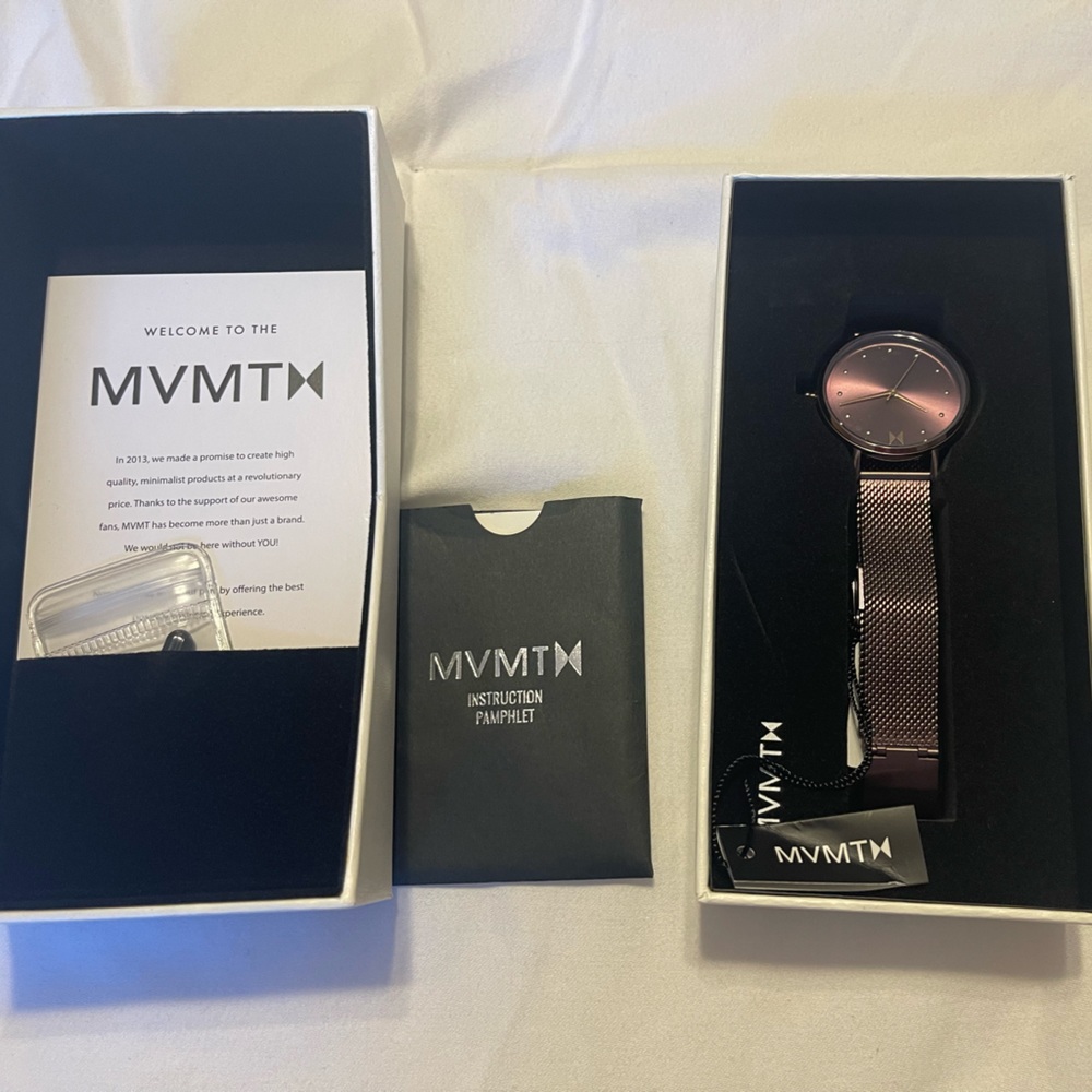 MVMT women’s watch- purple